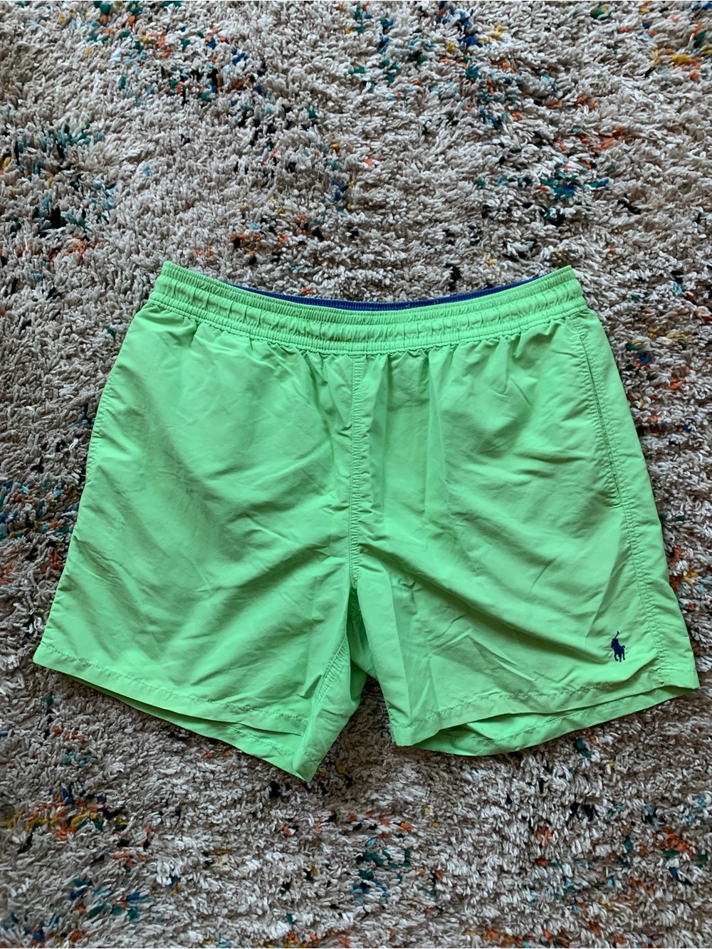 Ralph Lauren Neon Green Men's Swim Trunks